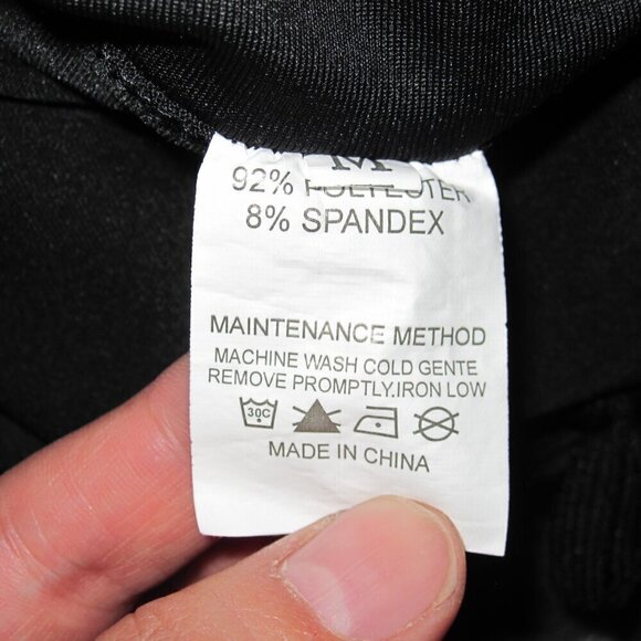 SOBRISAH Skort Women's Size Medium Black Pleats Pocket Tennis Outerwear Shorts - Picture 7 of 10